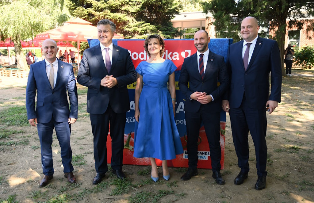 Präsident Plenkovic eröffnet neues Tomatenverarbeitungswerk Podravka in Varaždin und kündigt Großinvestitionen an