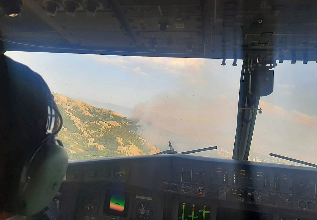 Croatian military pilots in North Macedonia demonstrate professionalism and readiness in firefighting, showing a high level of professionalism and cooperation