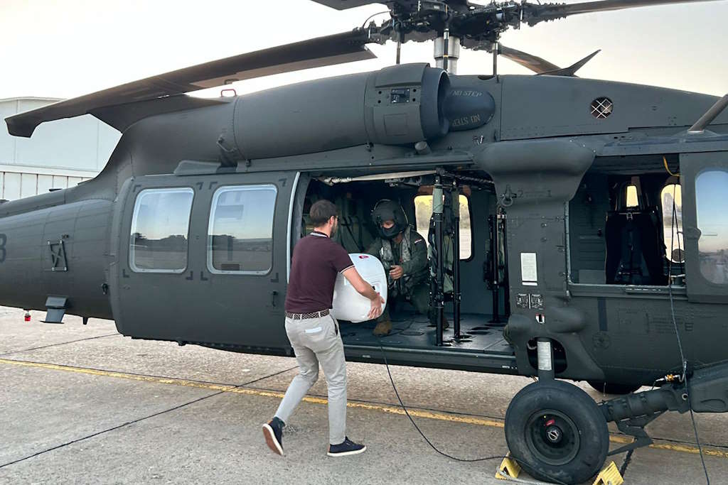 Chorwackie Siły Powietrzne pilnie przetransportowały serce do przeszczepu z Zadaru do Zagrzebia, wykorzystując helikopter Black Hawk