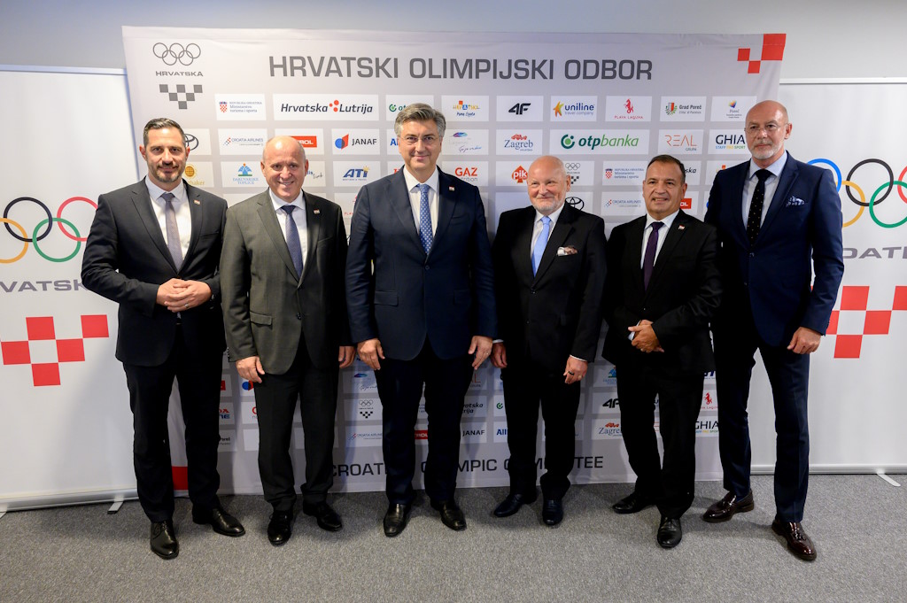 PM Plenkovic visits new Croatian Olympic Committee headquarters in Zagreb and announces support for athletes for the Olympic Games in Paris