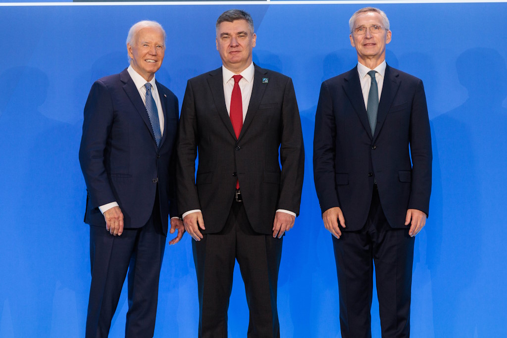 Präsident Milanović nahm an dem NATO-Treffen in Washington teil, wichtige Entscheidungen zur Sicherheit der Ukraine getroffen