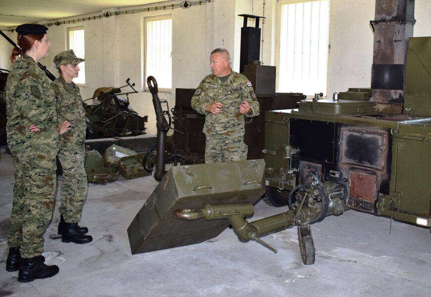 Ausbildung für Soldaten der kroatischen Streitkräfte Technik, Quartiermeister und Verkehrsdienste im Zentrum für Ausbildung und Lehre der Logistik Požega erfolgreich abgeschlossen