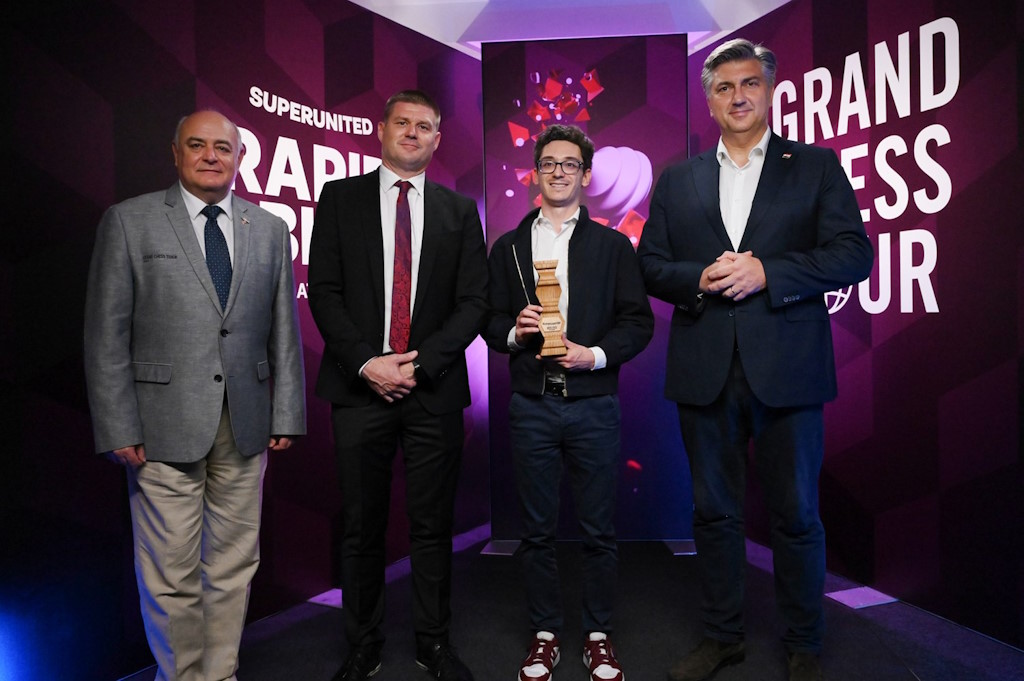 Grand Chess Tour SuperUnited Rapid & Blitz Kroatien in Zagreb: Fabiano Caruana glänzt im Schachturnier