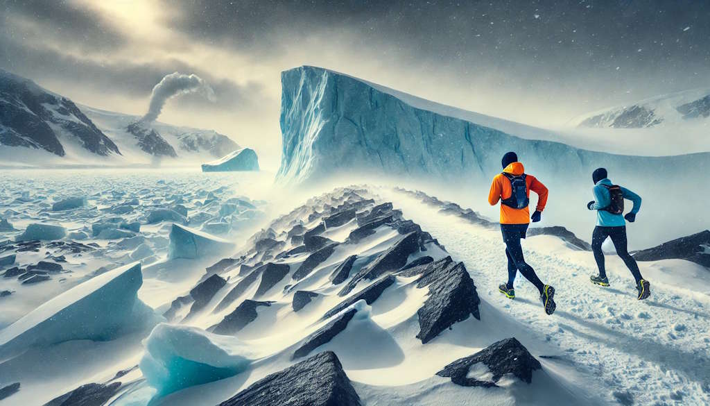 Extreme Sports Marathon in Antarctica: A challenge for the bravest runners in the icy expanse