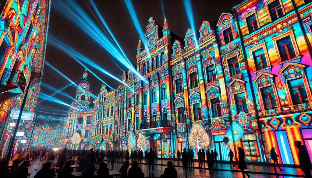 Festival of Lights Zagreb: 3D-Mapping in Berlin hebt Umweltbewusstsein und globale Konnektivität hervor