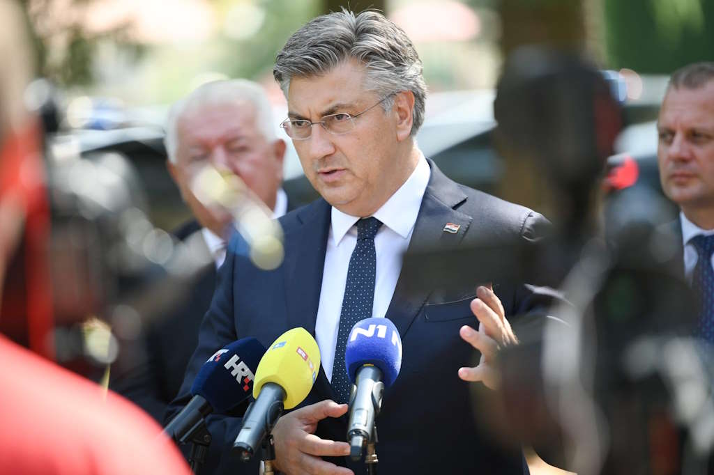 PM Plenkovic announces tax reform and continuation of subsidies for energy products, criticizes Milanovic for inappropriate use of military resources